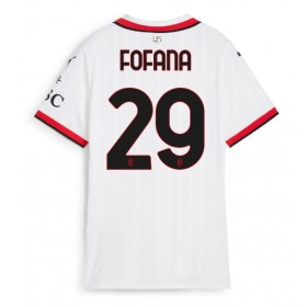 AC Milan Youssouf Fofana #29 Borta Kläder Dam 2024-25 Kortärmad